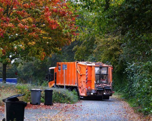 garbage truck, garbage disposal, waste disposal